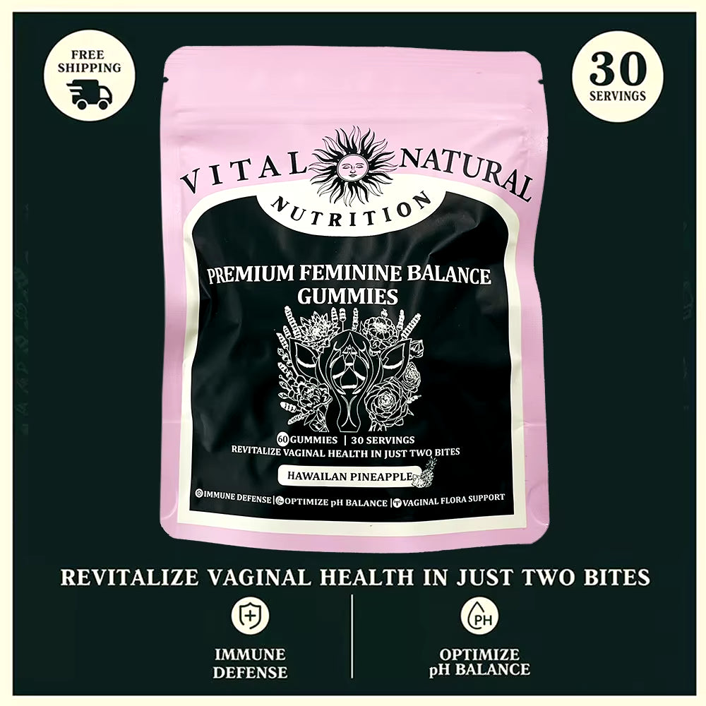 Vital Source Feminine Balance Gummies - Hawaiian Pineapple